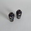 A Pair of Japanese Cloisonne Vases - 2