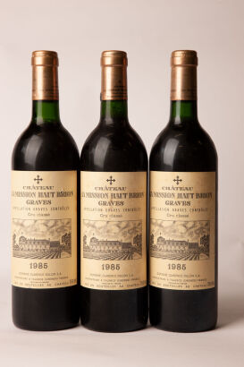 (3) 1985 Chateau La Mission Haut Brion, Graves