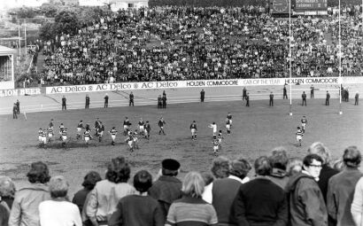 Spectators attend a match between South Africa and Taranaki in New Plymouth