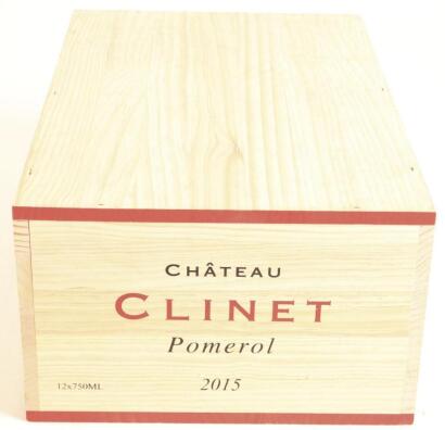 (12) 2015 Chateau Clinet, Pomerol (OWC) [RP97]