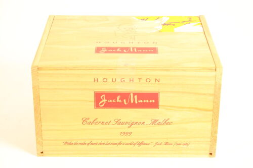 (6) 1999 Houghton 'Jack Mann' Cabernet Sauvignon, Frankland River (OWC)