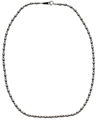 Platinum Beaded Necklace