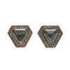 18ct Modern Diamond Earrings