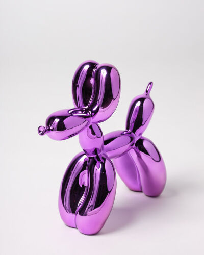 AFTER JEFF KOONS Balloon Dog (Purple)