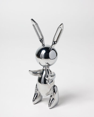 AFTER JEFF KOONS Rabbit (Silver)