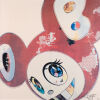 TAKASHI MURAKAMI And Then x 6 (Red: The Superflat Method)