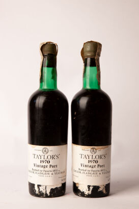 (2) 1970 Taylors Vintage Port, Oporto