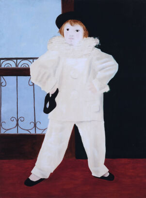 PABLO PICASSO Paul as Pierrot (Paul en Pierrot)