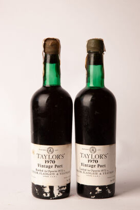 (2) 1970 Taylors Vintage Port, Oporto