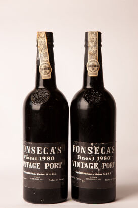 (2) 1980 Fonseca Vintage Port, Oporto