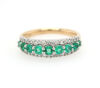 14ct Emerald and Diamond Ring