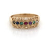 9ct 'Dearest' Early Victorian Style Ring