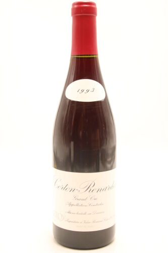 (1) 1993 Domaine Leroy Corton-Renardes Grand Cru, Cote de Beaune