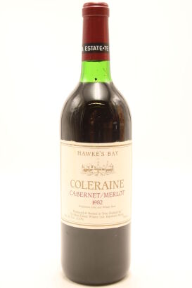 (1) 1982 Te Mata Estate Coleraine, Hawke's Bay