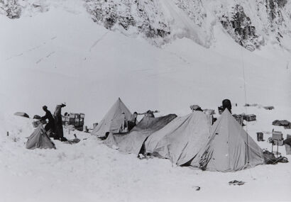 ALFRED GREGORY Everest Base Camp - Wylie on Left