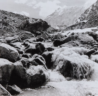 ALFRED GREGORY River from Khumbu Glacier