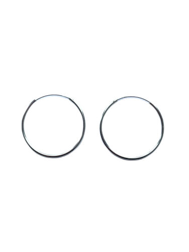 Sterling Silver Hoops