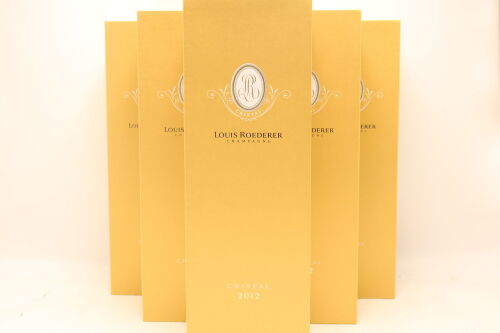 (6) 2012 Louis Roederer Cristal Millesime Brut, Champagne