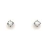 18ct White Gold 1.01ct Diamond Stud Earrings - 3