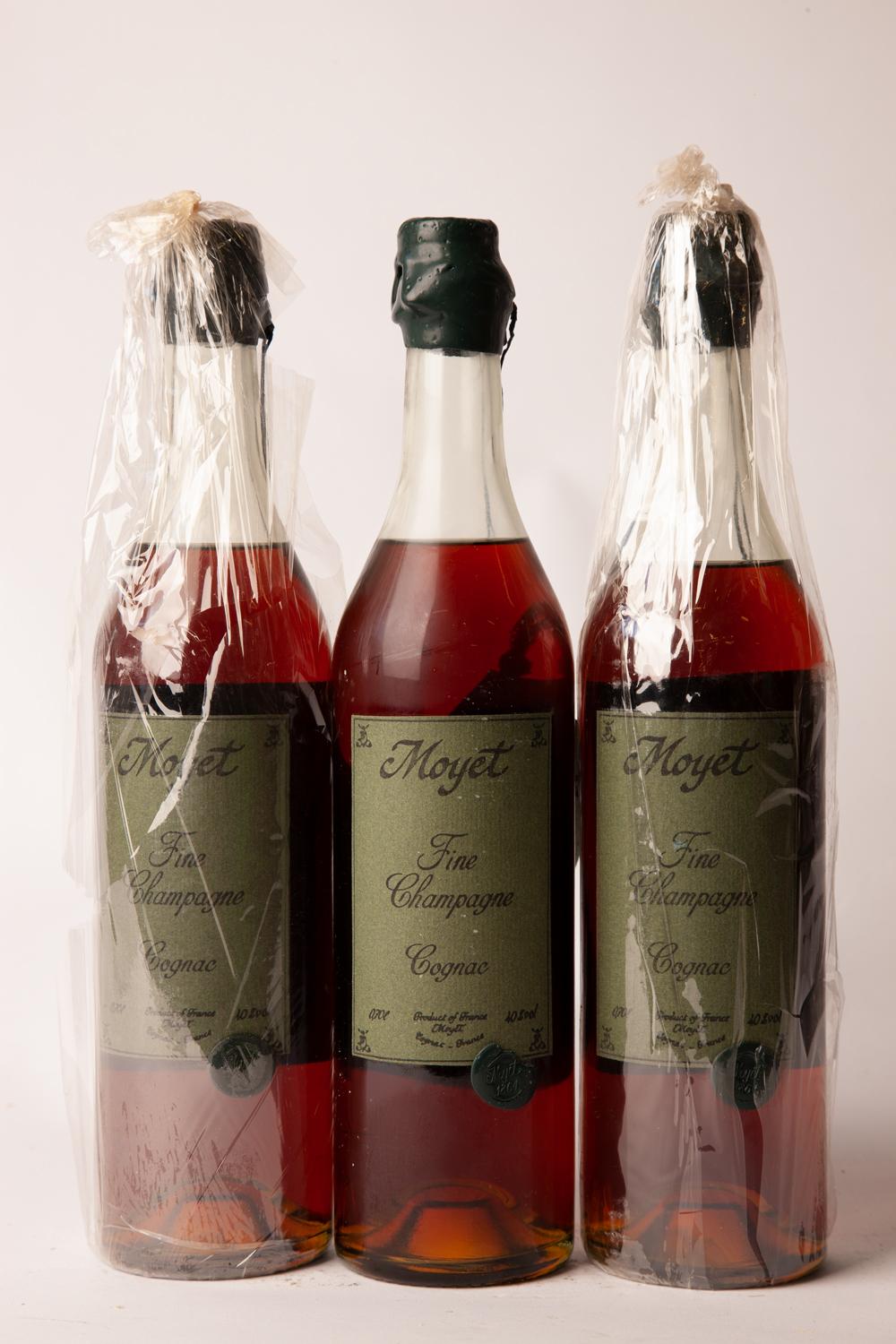 3) Moyet Fine Champagne Cognac c1980s
