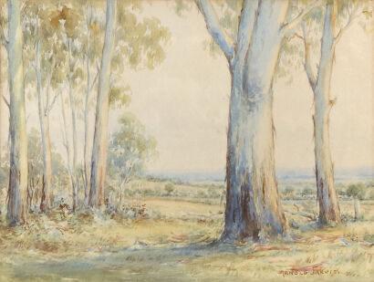 ARNOLD JARVIS Gums at Ambleside, South Australia