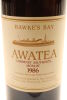(1) 1986 Te Mata Estate Awatea Cabernet Merlot, Hawke's Bay - 3