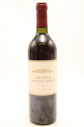 (1) 1988 Te Mata Estate Awatea Cabernet Merlot, Hawke's Bay