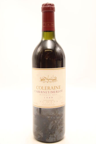 (1) 1988 Te Mata Estate Coleraine, Hawke's Bay