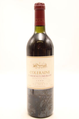 (1) 1988 Te Mata Estate Coleraine, Hawke's Bay