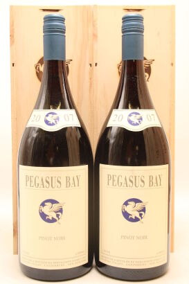 (2) 2007 Pegasus Bay Pinot Noir, Waipara Valley, 1500ml [JR16.5] [BC995]