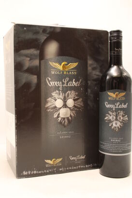 (6) 2013 Wolf Blass Grey Label Shiraz, McLaren Vale [JO95]