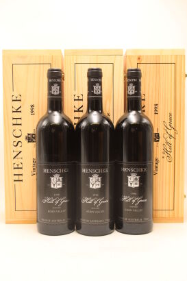 (3) 1998 Henschke Hill of Grace Shiraz, Eden Valley [JR19] [WS95] [JO95] (GB)