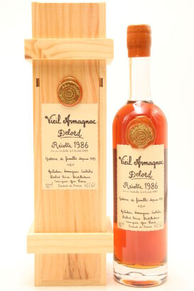(1) 1986 Delord Vintage Armagnac, 500ml (GB)