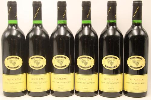 (6) 1998 Petaluma Red, Coonawarra