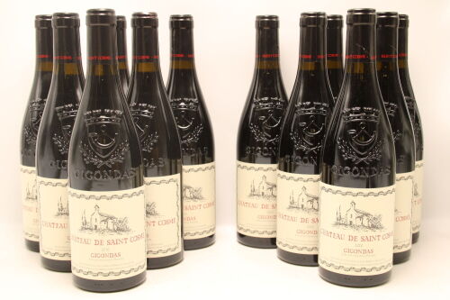 (12) 2010 Chateau de Saint Cosme Gigondas, Rhone [WS95]