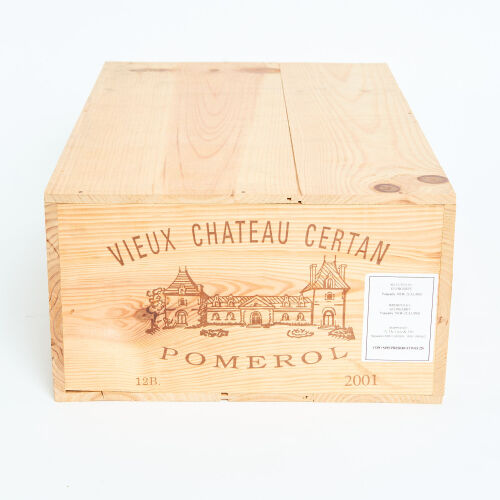 (12) 2001 Vieux Chateau Certan, Pomerol [JR19] (OWC)