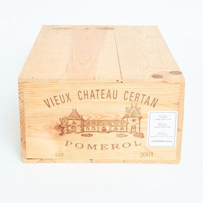 (12) 2001 Vieux Chateau Certan, Pomerol [JR19] (OWC)