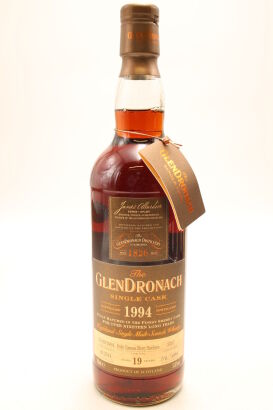 (1) 1994 Glendronach Pedro Ximenez Sherry Puncheon Single Cask 19 Year Old Single Malt Scotch Whisky, 70cl, 53.8% alc.