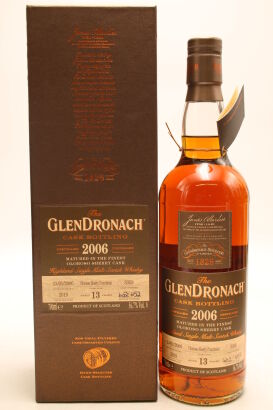 (1) 2006 Glendronach Oloroso Sherry Puncheon Single Cask 13 Year Old Single Malt Scotch Whisky, 70cl, 56.7% alc.