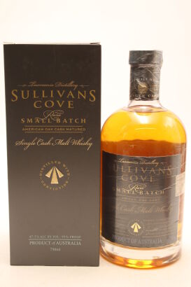 (1) Sullivans Cove Small Batch American Oak Cask Matured Single Cask Single Malt Whisky, 47.4% ABV (GB)