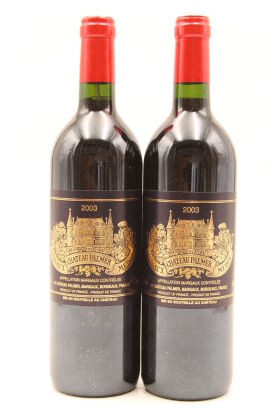 (2) 2003 Chateau Palmer, Margaux