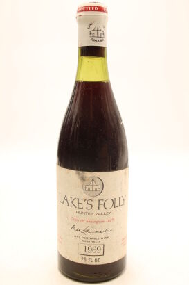 (1) 1969 Lakes Folly Cabernets, Hunter Valley [JO95] (CC)