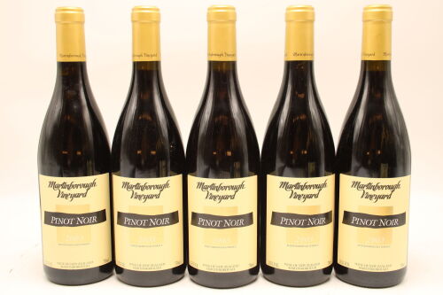 (5) 2003 Martinborough Vineyard 'Martinborough Terrace' Pinot Noir, New Zealand