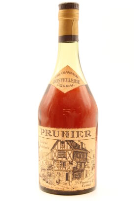 (1) Prunier Hostellerie Cognac (1940's bottling)