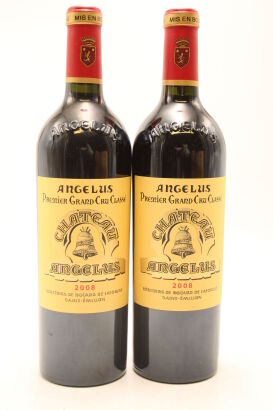 (2) 2008 Chateau Angelus, Saint-Emilion Grand Cru