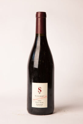 (1) 2003 Schubert Marion’s Vineyard Pinot Noir, Wairarapa