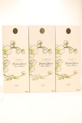 (3) 2011 Perrier-Jouet Belle Epoque - Fleur de Champagne Millesime Brut, Champagne [WE94]