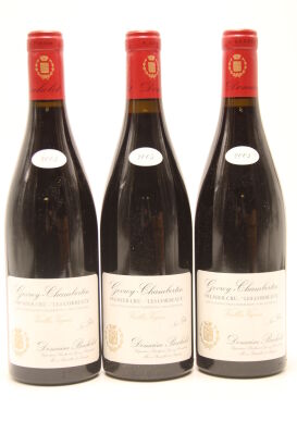 (3) 2005 Domaine Denis Bachelet Les Corbeaux Villages Vignes, Gevrey-Chambnertin Premier Cru