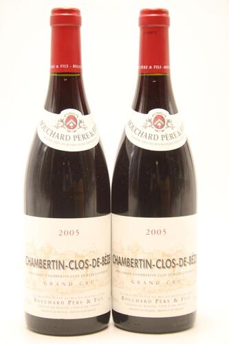 (2) 2005 Bouchard Pere & Fils Chambertin Clos de Beze Grand Cru, Cote de Nuits
