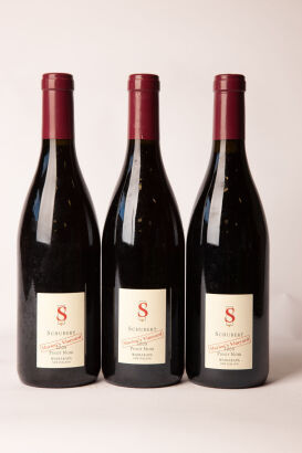 (3) 2008 Schubert Marion’s Vineyard Pinot Noir, Wairarapa